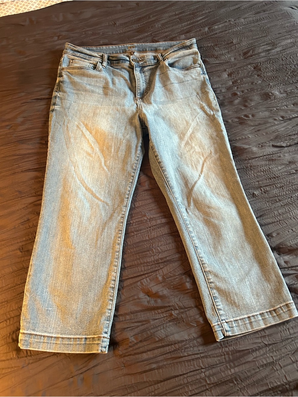 Kut from the Kloth Light Blue Women’s Jeans — Classic Straight Fit, Cropped